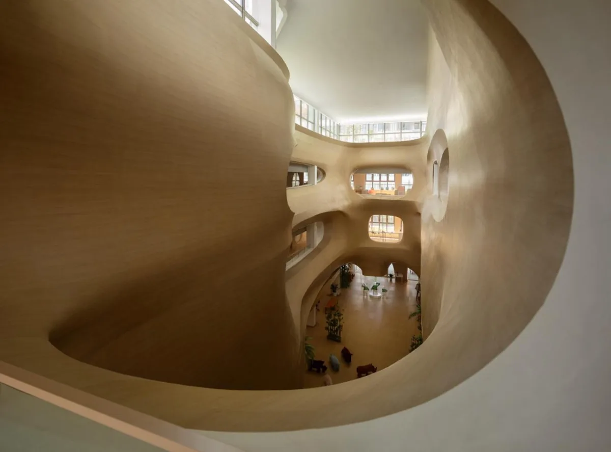 BIM建筑|上海格林新蕾市北幼儿园 / 华建集团-华东院/环境院-刘海洋团队