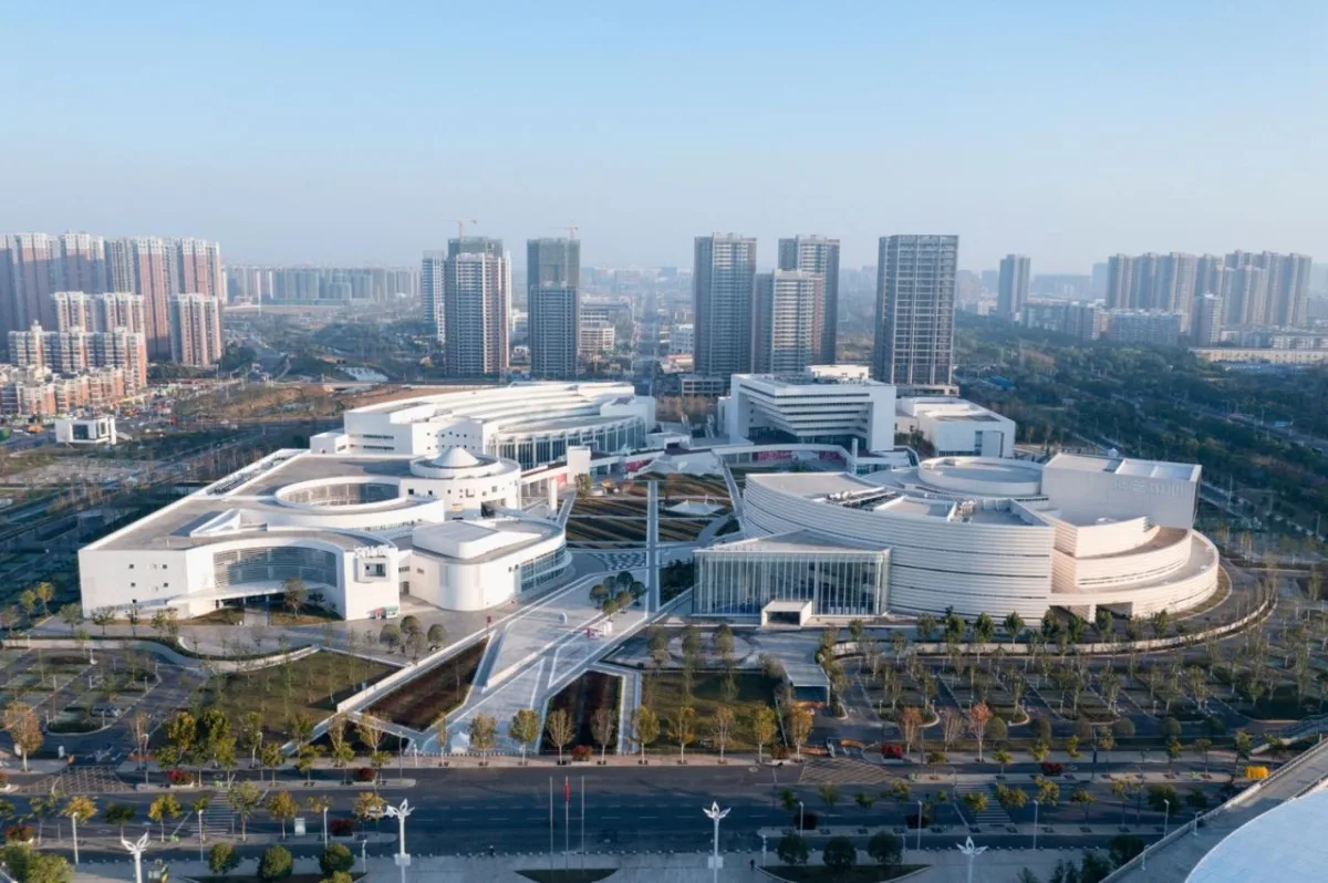 BIM建筑|武汉东西湖文化中心 / 中国院大器工作室