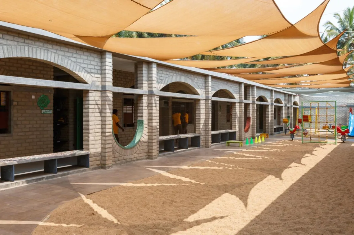 BIM建筑|Sai Kirupa 特殊学校 / Biome Environmental Solutions