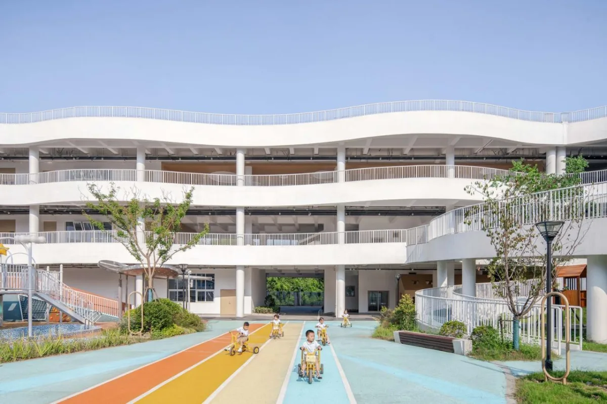 BIM建筑|无锡华星幼儿园 / 元秀万建筑事务所