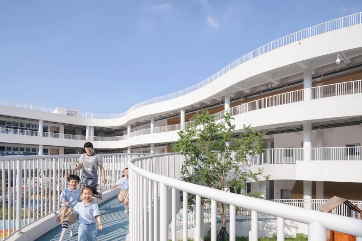 BIM建筑|无锡华星幼儿园 / 元秀万建筑事务所