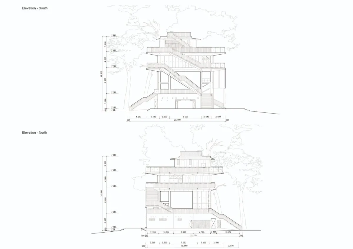 BIM建筑|海啸疏散综合体：Toi 橙色露台/ 今井实验室，东京大学IIS + 日本工营都市空间株式会社