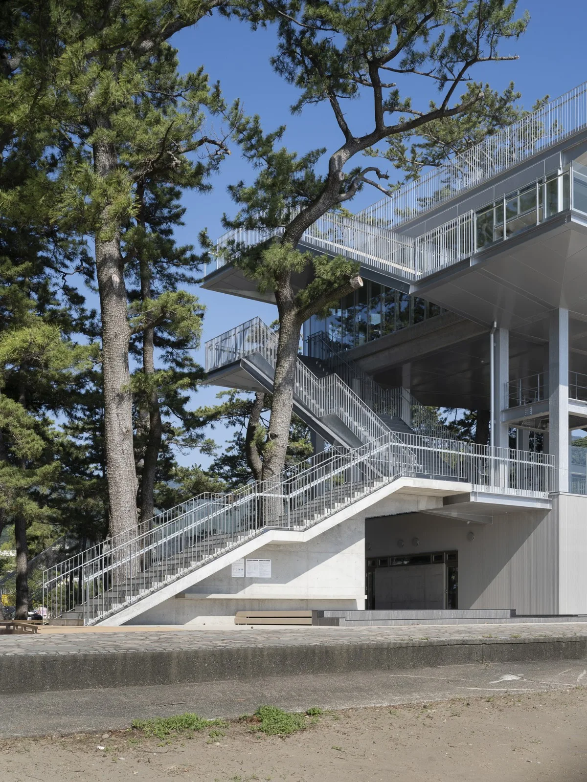 BIM建筑|海啸疏散综合体：Toi 橙色露台/ 今井实验室，东京大学IIS + 日本工营都市空间株式会社