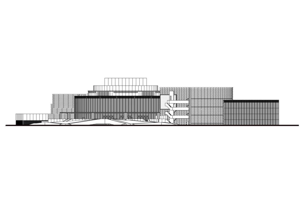 BIM建筑|武汉东西湖文化中心 / 中国院大器工作室