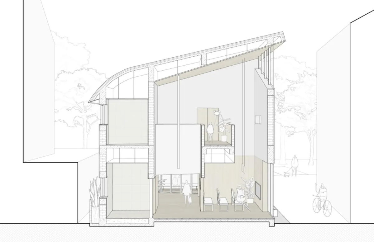 BIM建筑|何家村老年之家 / 由牧建筑