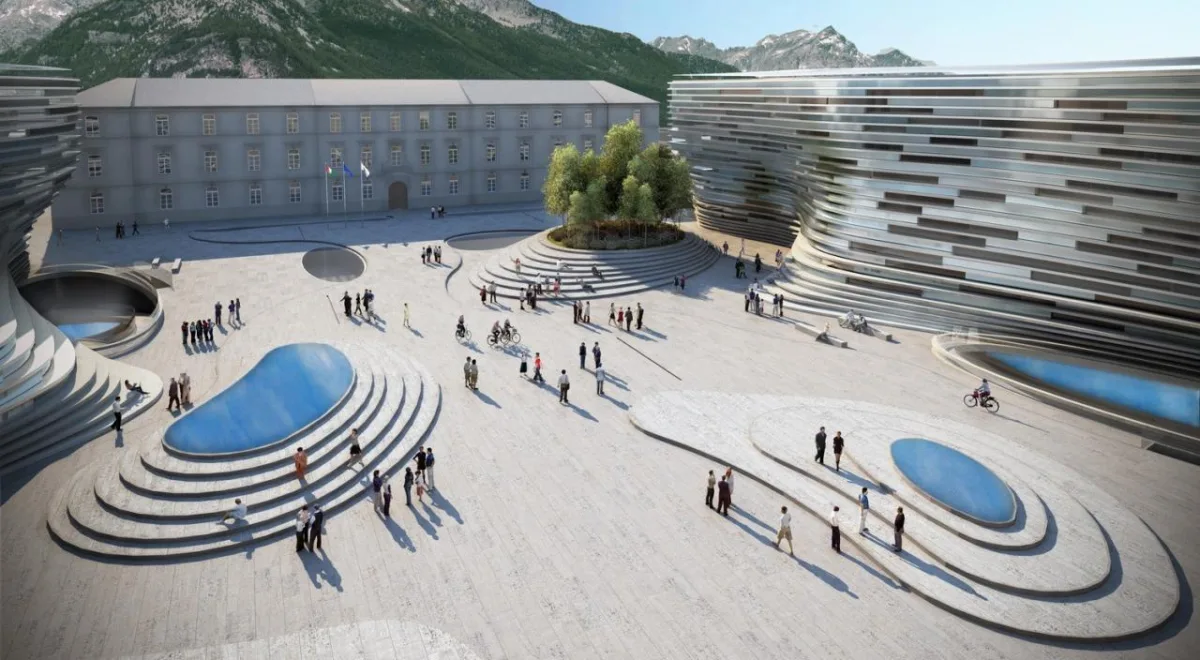 BIM建筑|冰川校园:瓦莱达奥斯塔大学新校区 / MCA建筑事务所