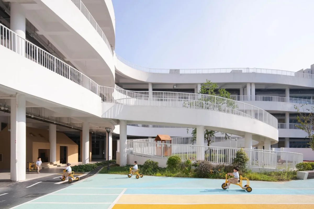 BIM建筑|无锡华星幼儿园 / 元秀万建筑事务所