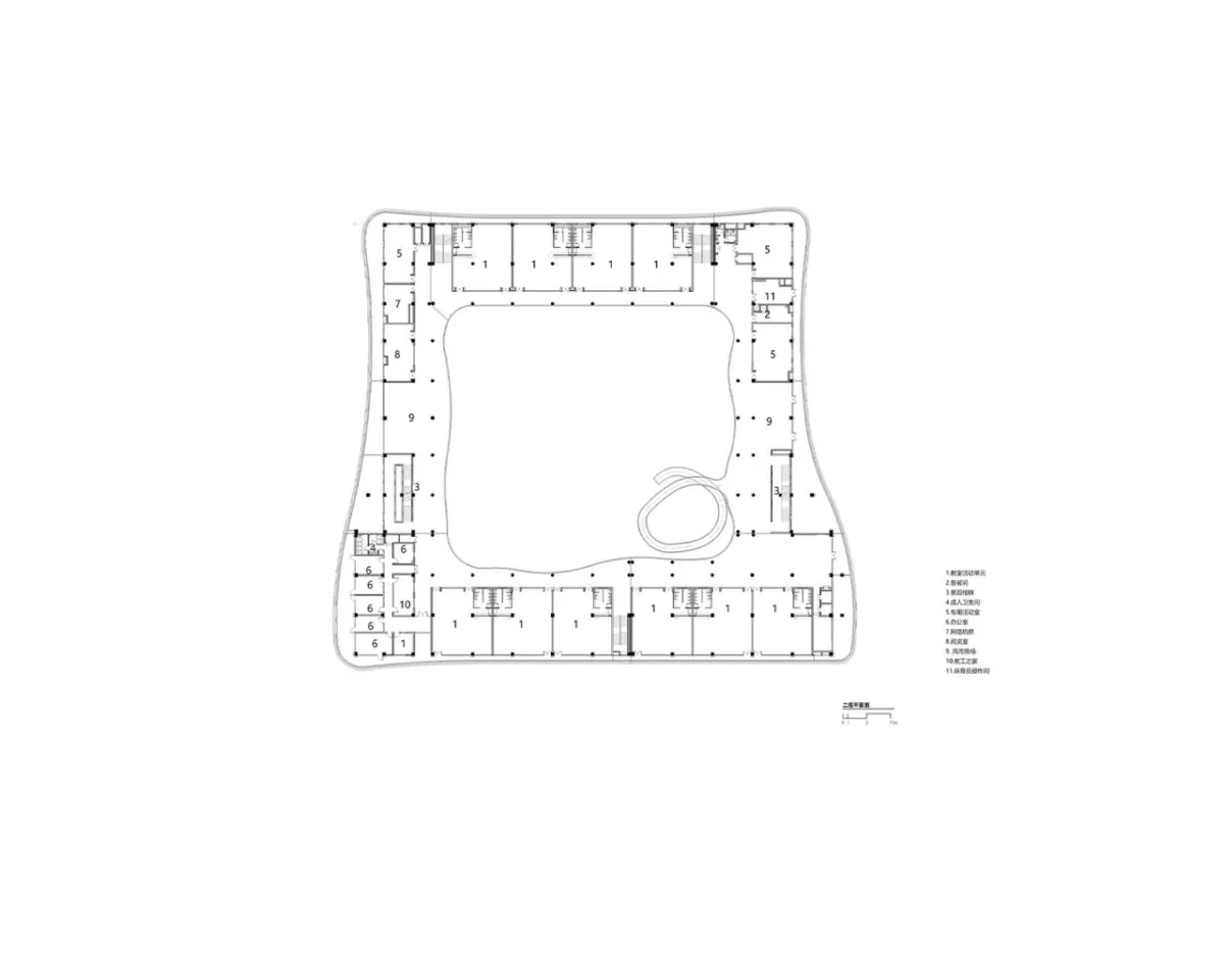 BIM建筑|无锡华星幼儿园 / 元秀万建筑事务所