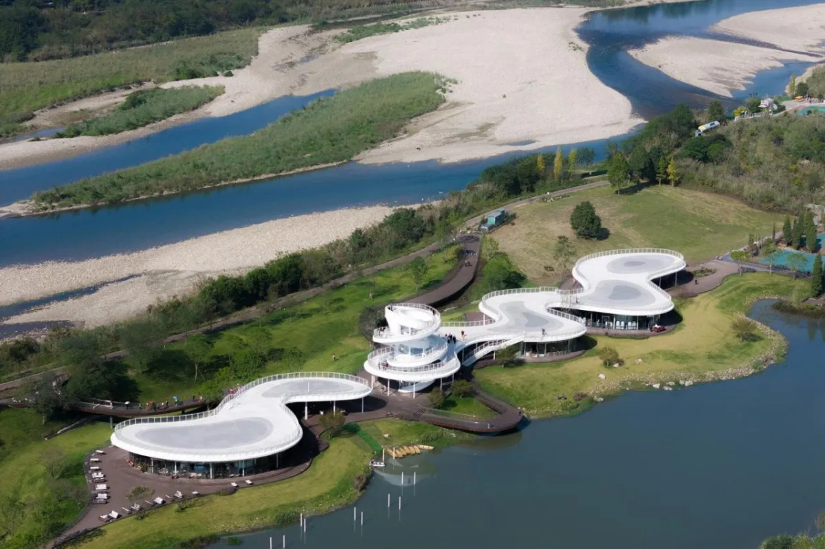 BIM建筑|凫岛 · 鲁家滩湿地公园商业服务中心 / MUDA 慕达建筑