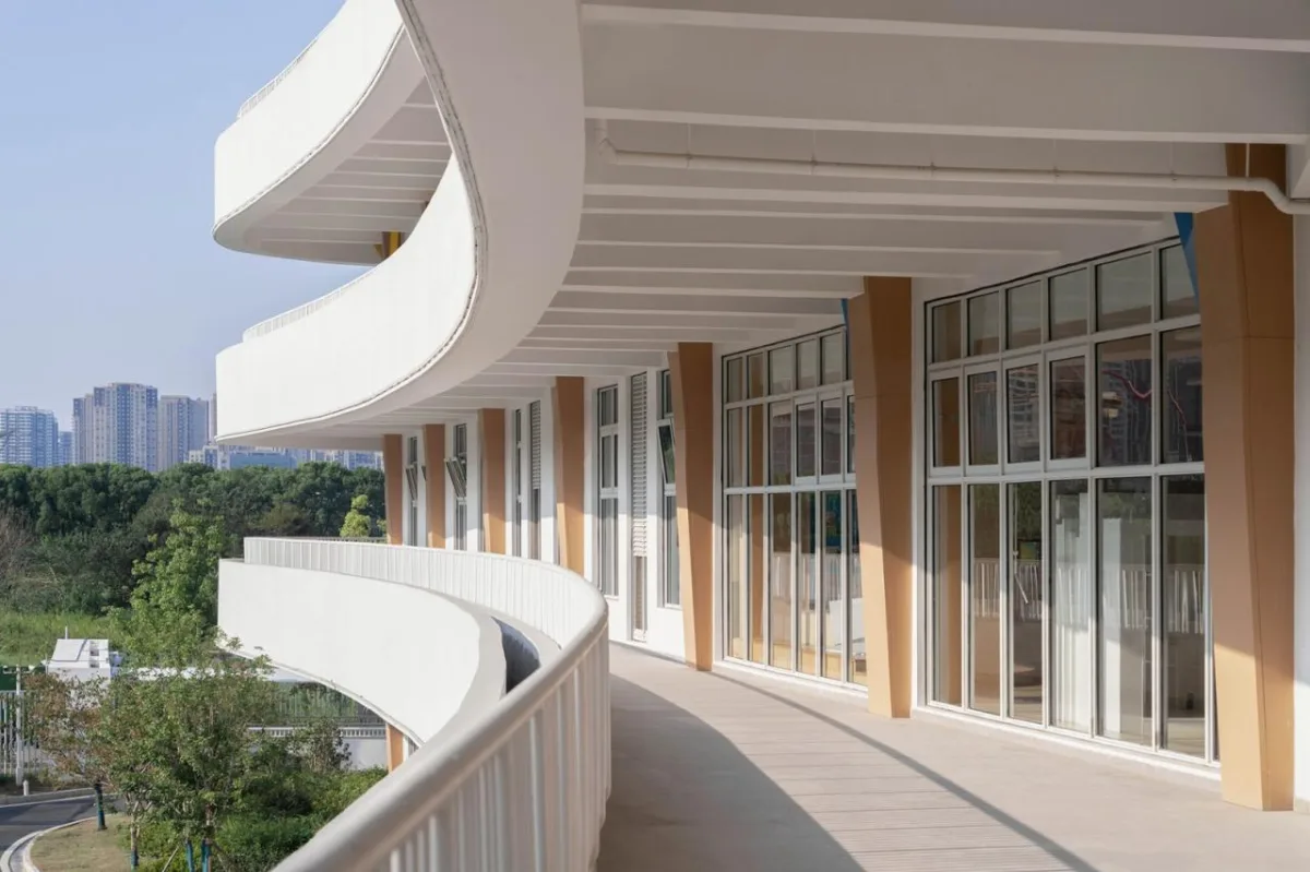 BIM建筑|无锡华星幼儿园 / 元秀万建筑事务所