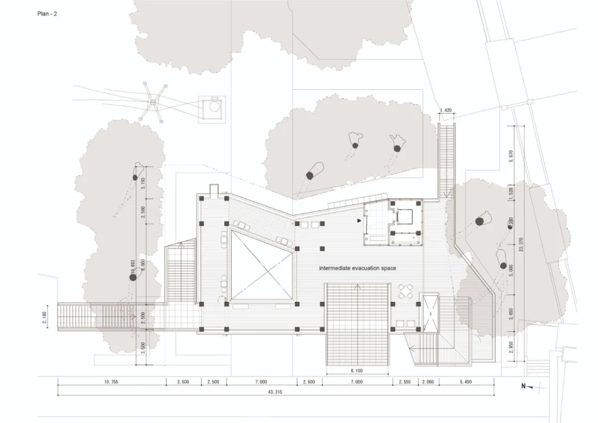 BIM建筑|海啸疏散综合体：Toi 橙色露台/ 今井实验室，东京大学IIS + 日本工营都市空间株式会社