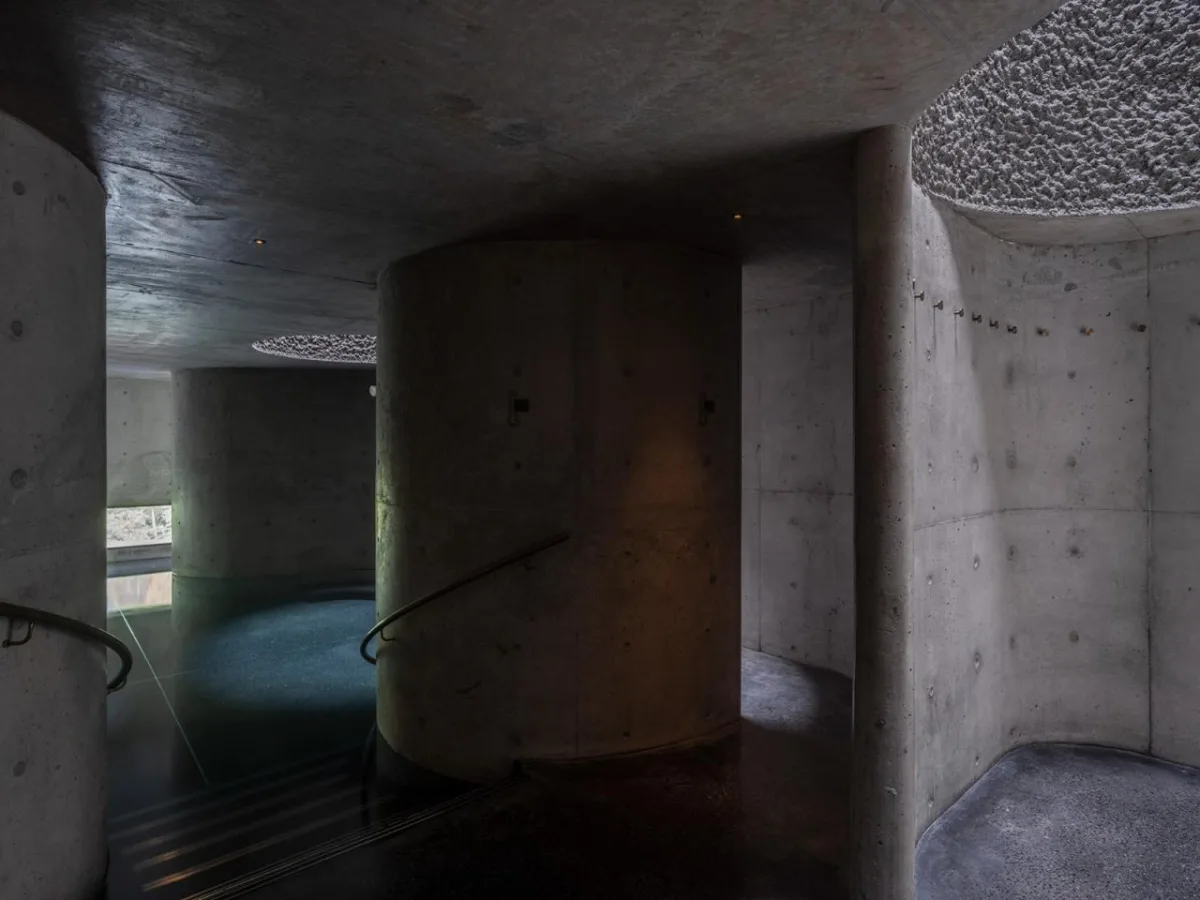BIM建筑|雾灵山眼石汤泉，林中仪器 / 直向建筑