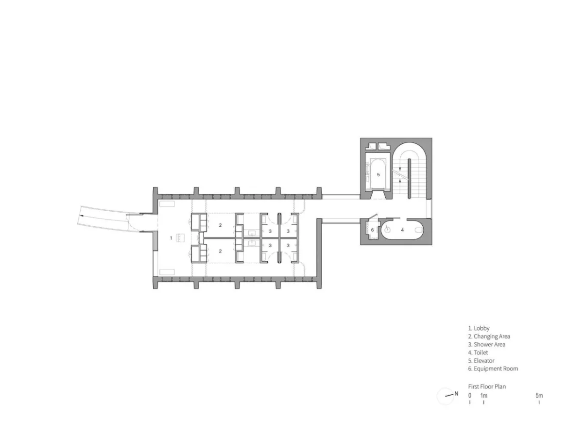 BIM建筑|雾灵山眼石汤泉，林中仪器 / 直向建筑