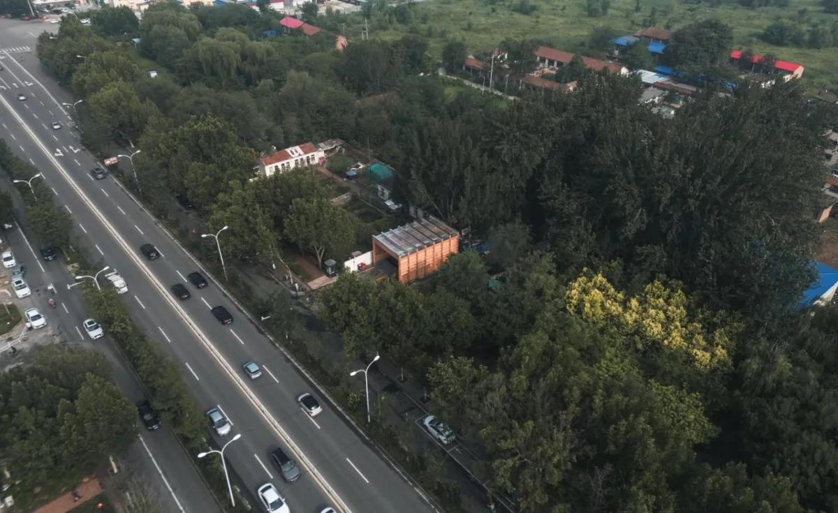 BIM建筑|廊坊北凤道垃圾中转站设计 / 园里建筑工作室