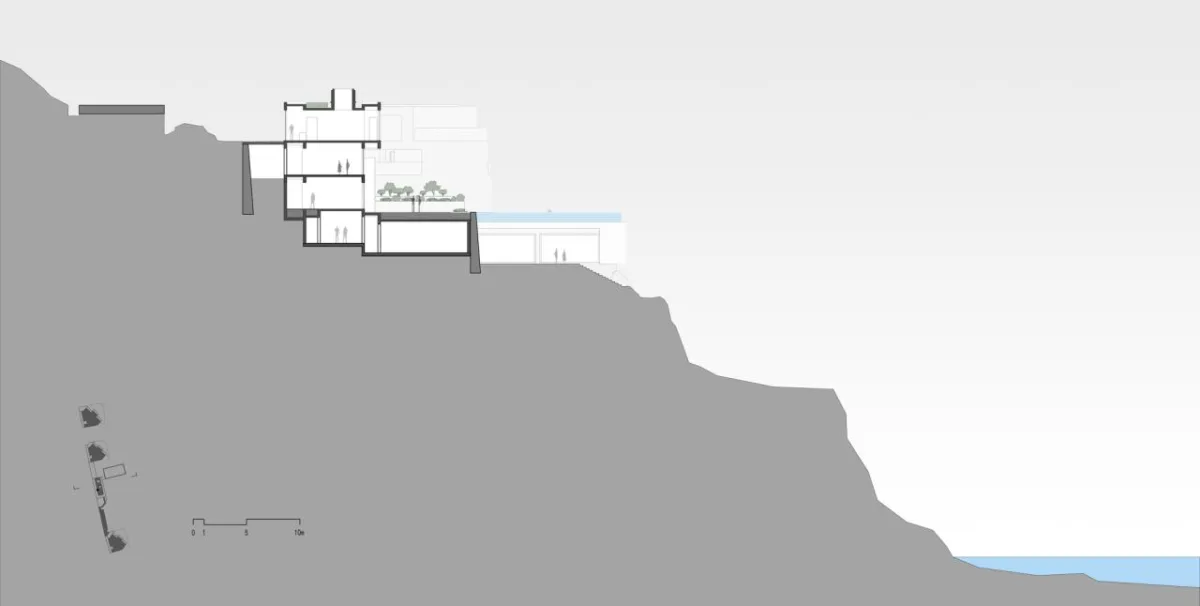 BIM建筑|嵊泗夕会悬崖酒店 / 亦风建筑