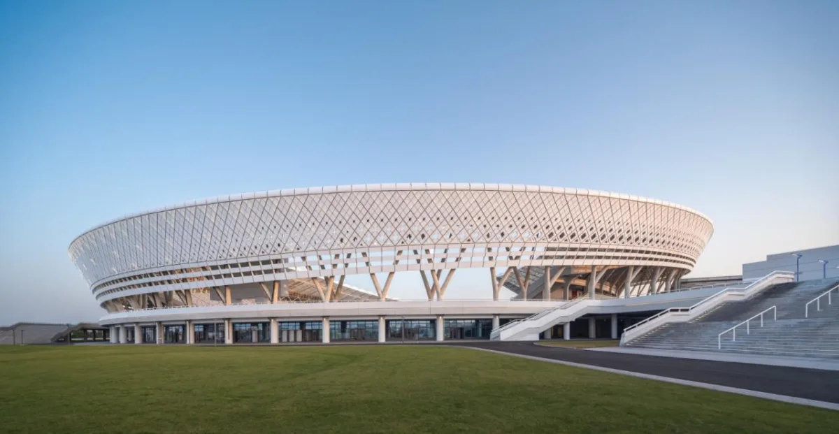 BIM建筑|襄阳全民体育运动中心 / 中南建院墨水尺工作室