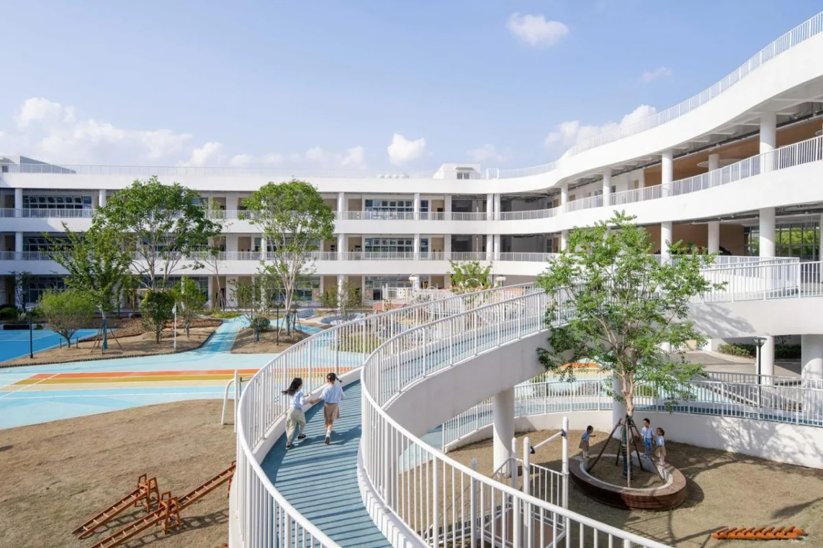 BIM建筑|无锡华星幼儿园 / 元秀万建筑事务所