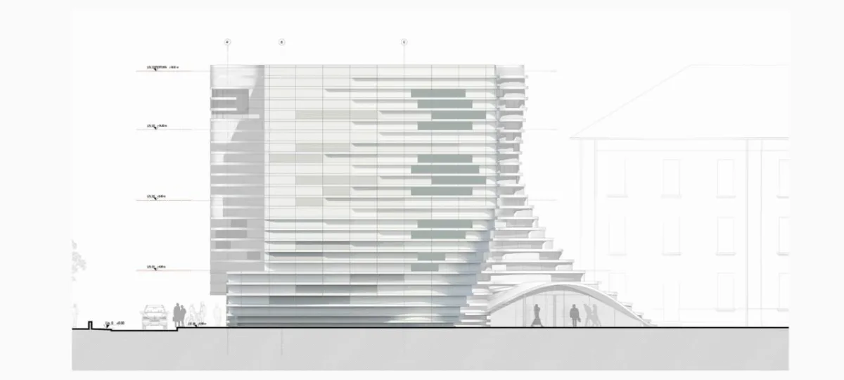 BIM建筑|冰川校园:瓦莱达奥斯塔大学新校区 / MCA建筑事务所