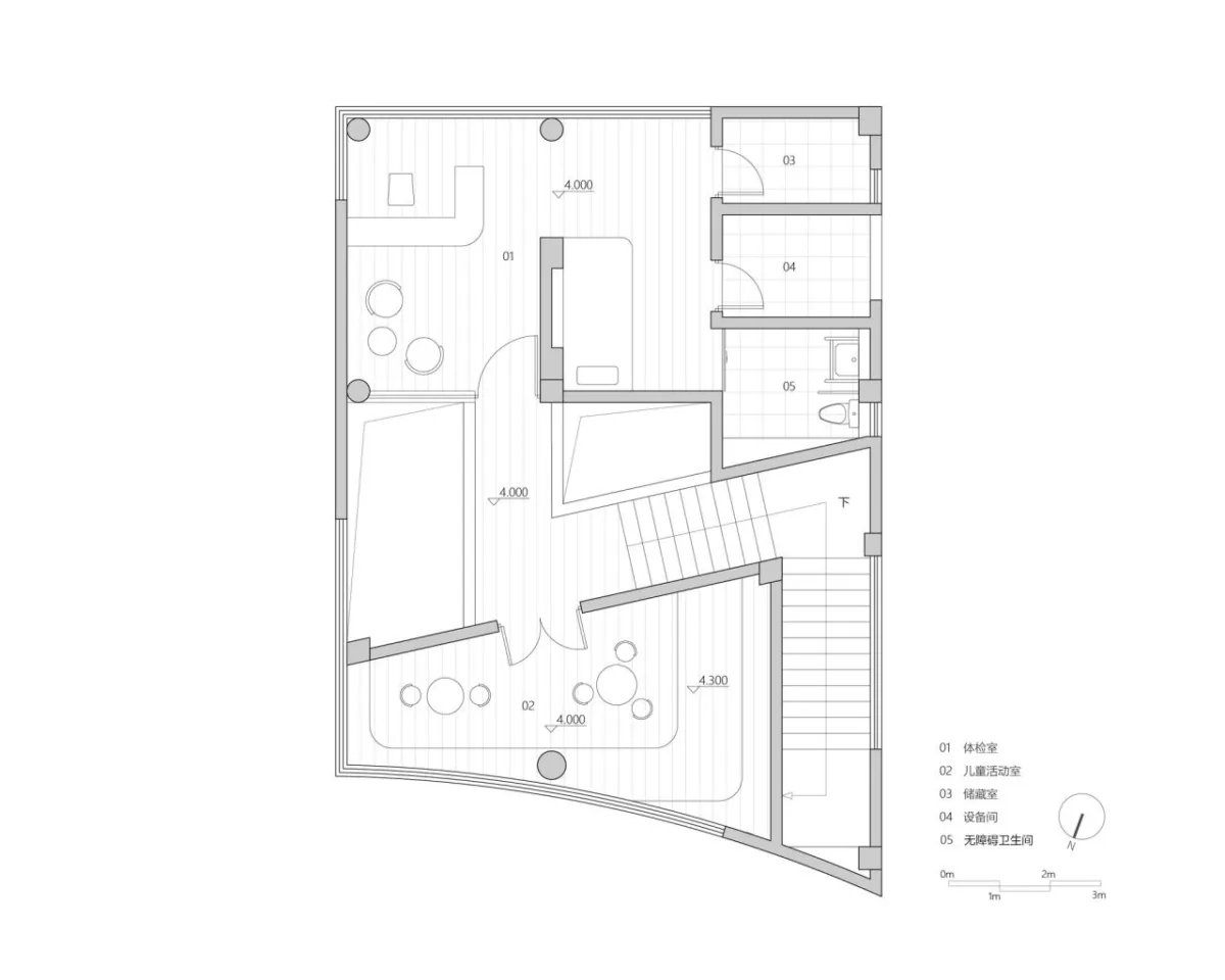 BIM建筑|何家村老年之家 / 由牧建筑