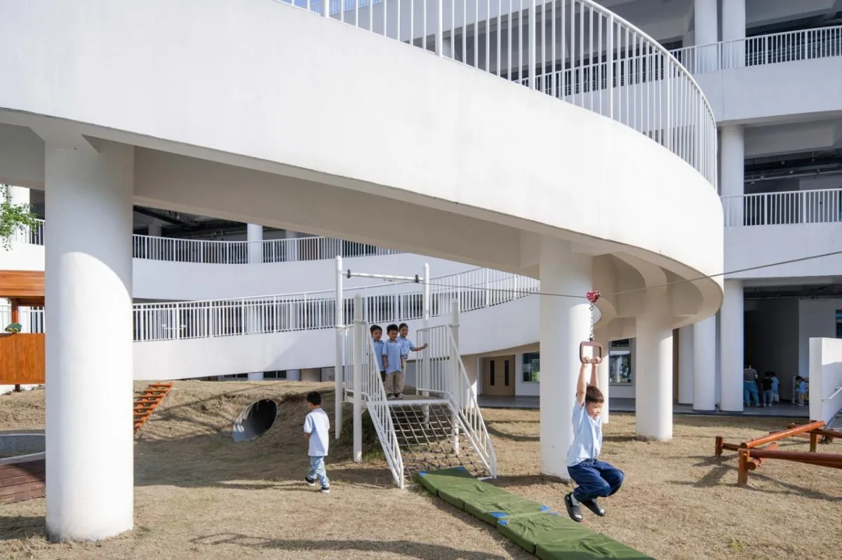 BIM建筑|无锡华星幼儿园 / 元秀万建筑事务所