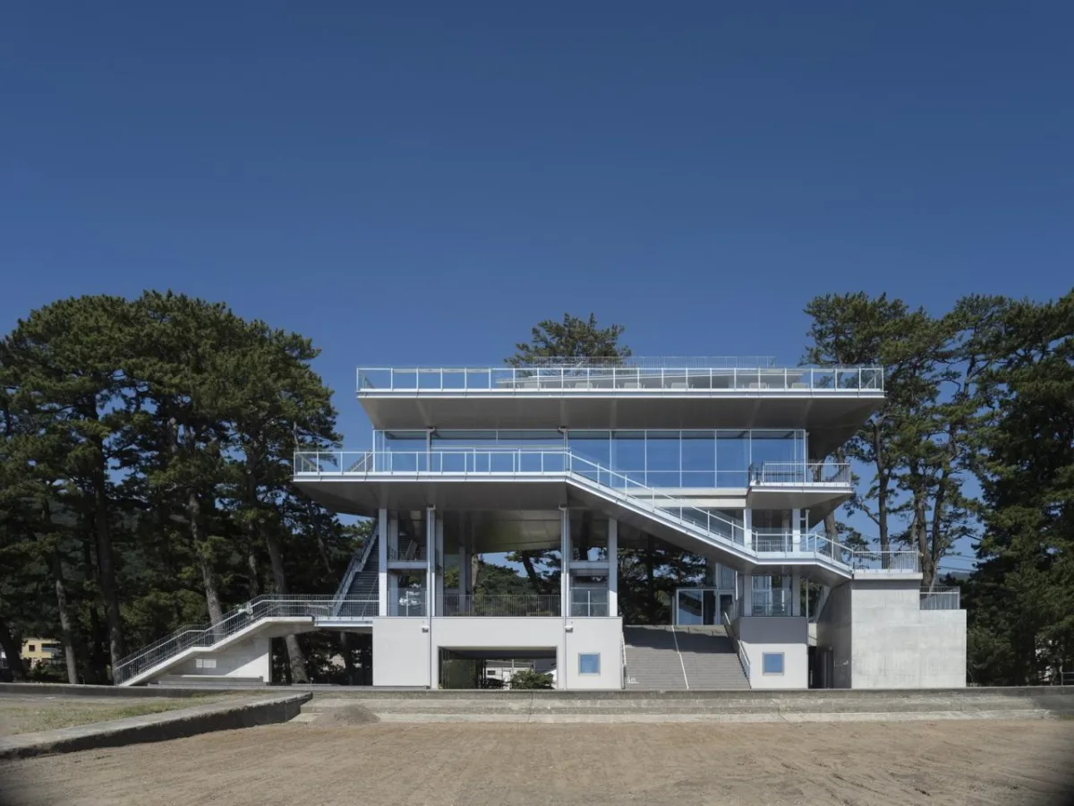 BIM建筑|海啸疏散综合体：Toi 橙色露台/ 今井实验室，东京大学IIS + 日本工营都市空间株式会社