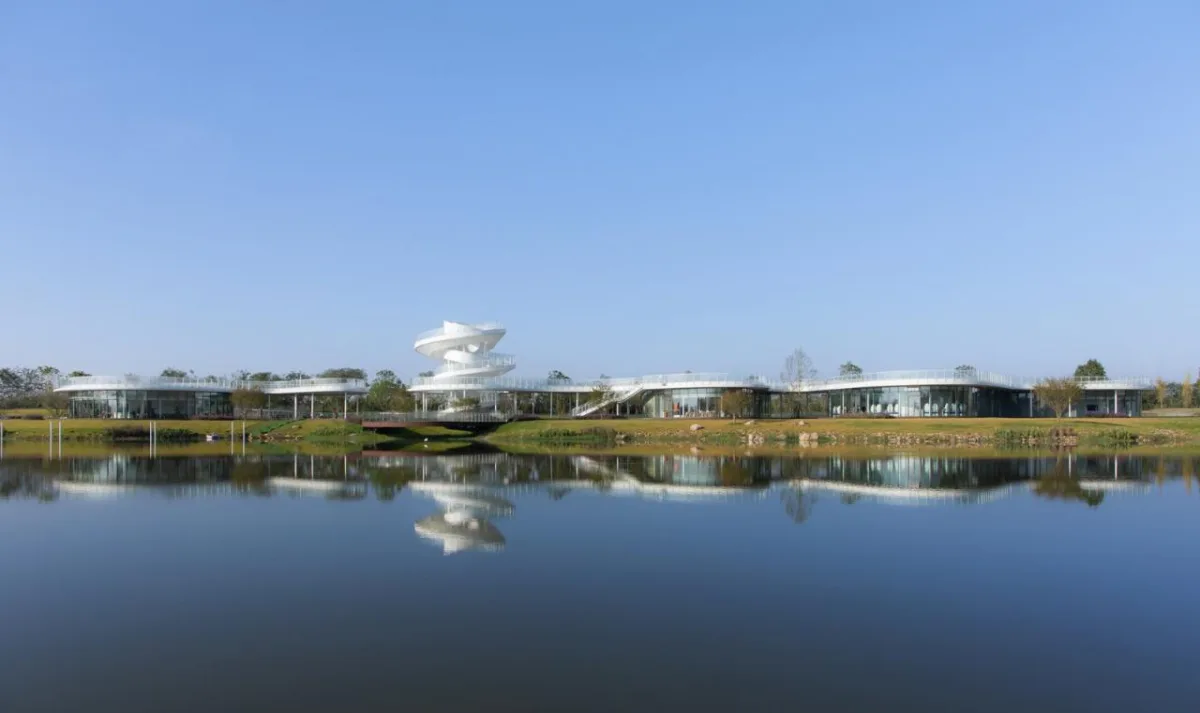 BIM建筑|凫岛 · 鲁家滩湿地公园商业服务中心 / MUDA 慕达建筑