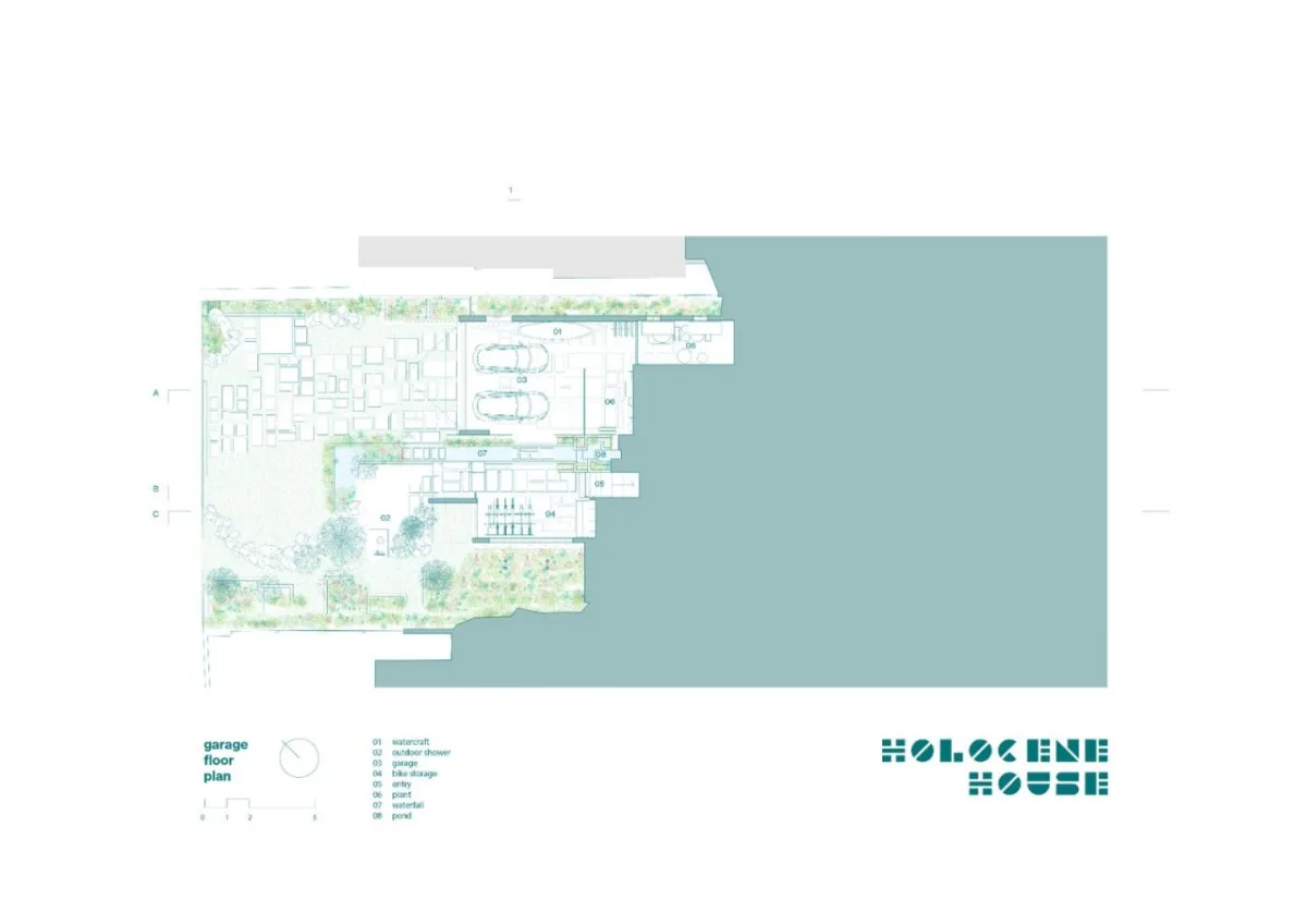 BIM建筑|Holocene 住宅 / CplusC 建筑工作室