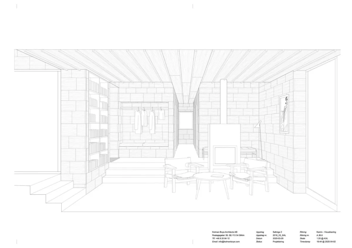 BIM建筑|Saltviga 住宅 / Kolman Boye Architects
