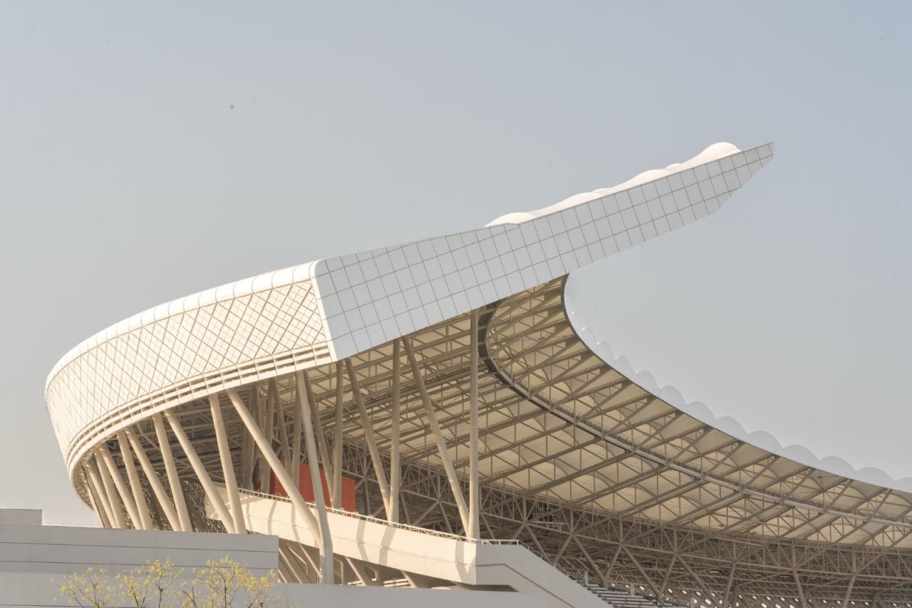 BIM建筑|襄阳全民体育运动中心 / 中南建院墨水尺工作室 BIM建筑|襄阳全民体育运动中心 / 中南建院墨水尺工作室