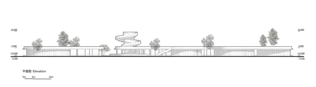 BIM建筑|凫岛 · 鲁家滩湿地公园商业服务中心 / MUDA 慕达建筑