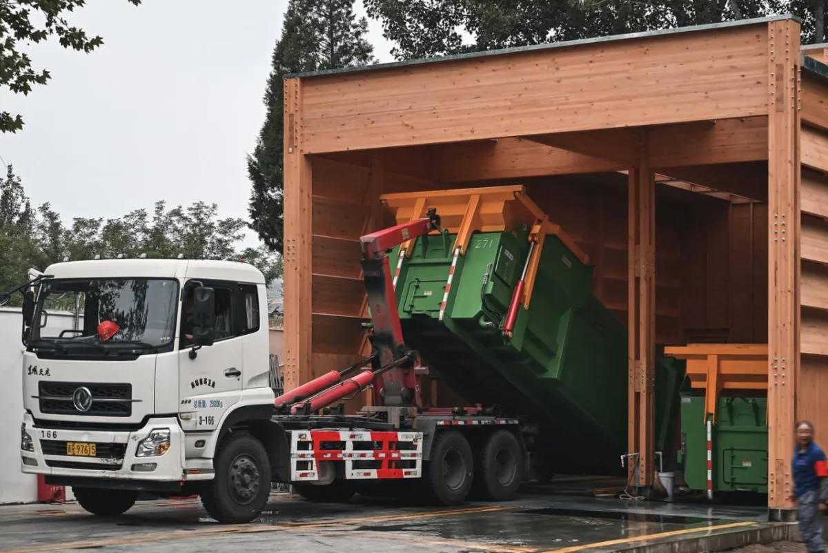 BIM建筑|廊坊北凤道垃圾中转站设计 / 园里建筑工作室