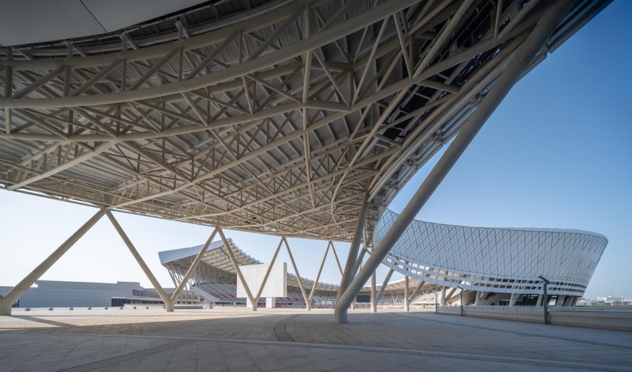 BIM建筑|襄阳全民体育运动中心 / 中南建院墨水尺工作室 BIM建筑|襄阳全民体育运动中心 / 中南建院墨水尺工作室