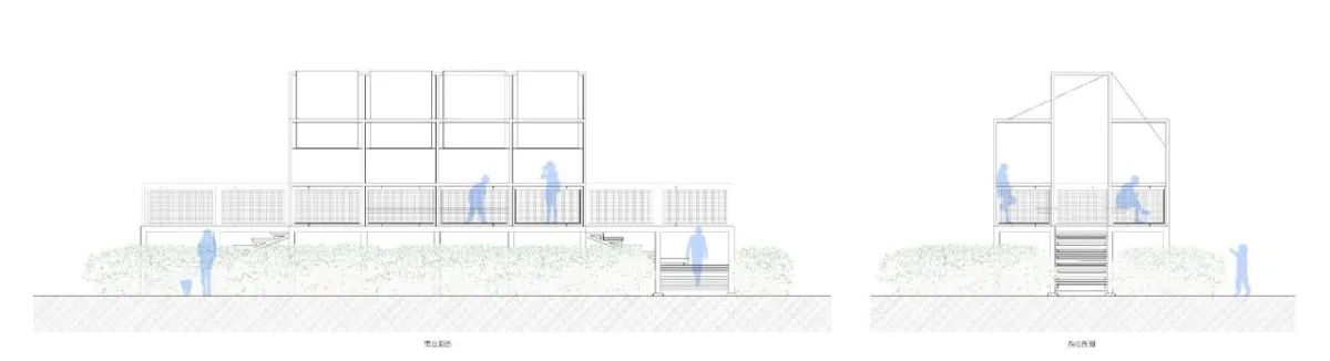 BIM建筑|长埭村艺术乡建系列-茶山浮亭 / 由牧建筑