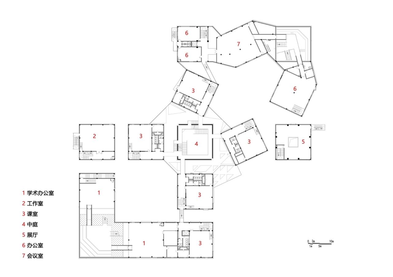 BIM建筑|北京师范大学珠海校区元白楼 / 清华大学建筑设计研究院 BIM建筑|北京师范大学珠海校区元白楼 / 清华大学建筑设计研究院
