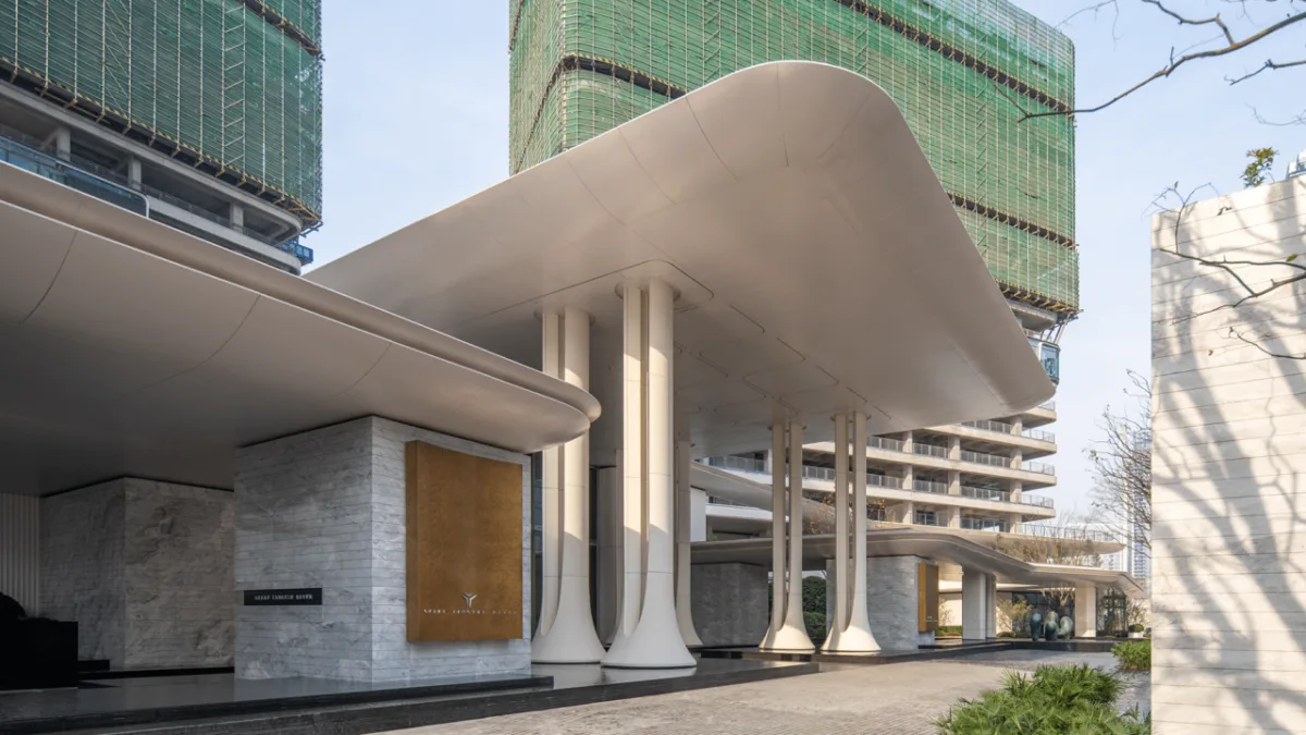 BIM建筑|武汉长江天际，line+朱培栋关于城市坐标的双重思考（下）