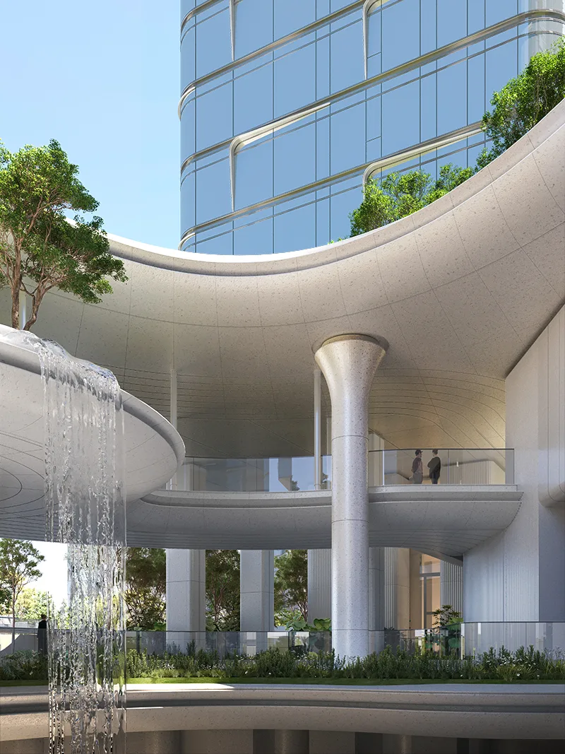 BIM建筑|武汉长江天际，line+朱培栋关于城市坐标的双重思考（下）