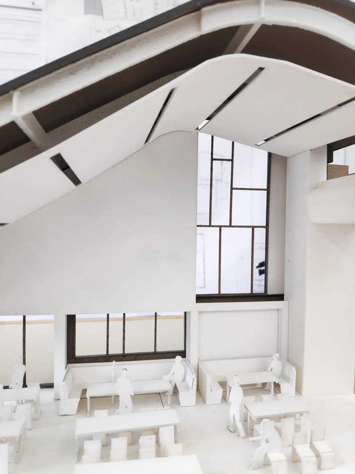BIM建筑|劳伦斯维尔中学蔡崇信餐厅和体育活动综合楼 / Sasaki