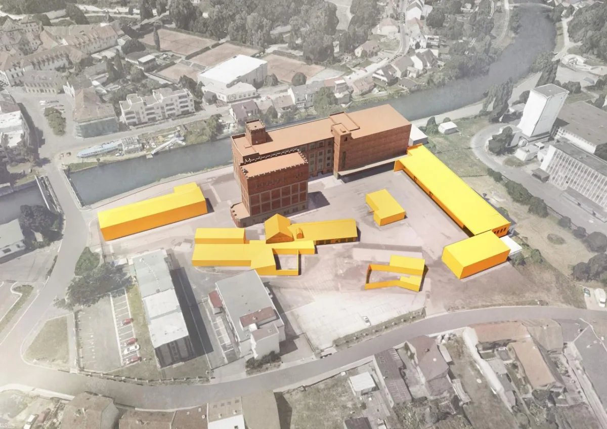 BIM建筑|帕尔杜比采 GAMPA、Sféra 建筑群与自动化工厂公共空间 / Šépka architekti