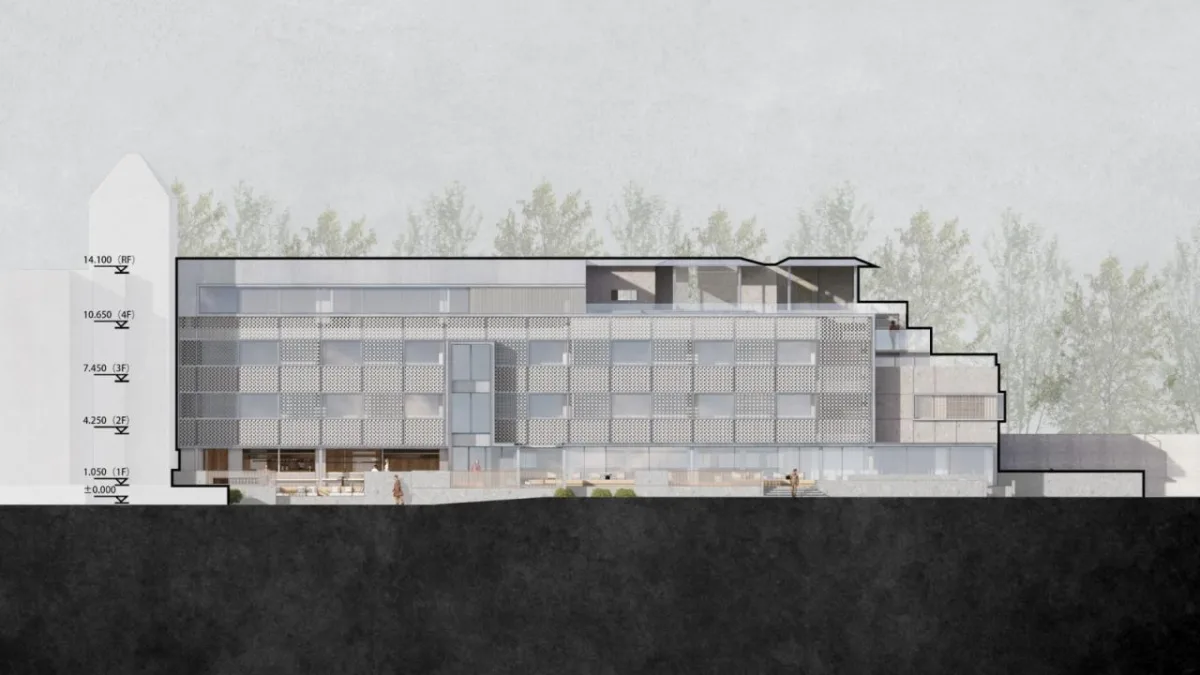 BIM建筑|南京鼓楼锦上 OCC 餐厅 / BUZZ 建筑事务所
