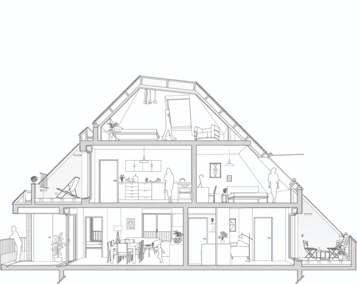 BIM建筑|B09 建筑岛 / urbanmakers + Selva & Maugin Architectes