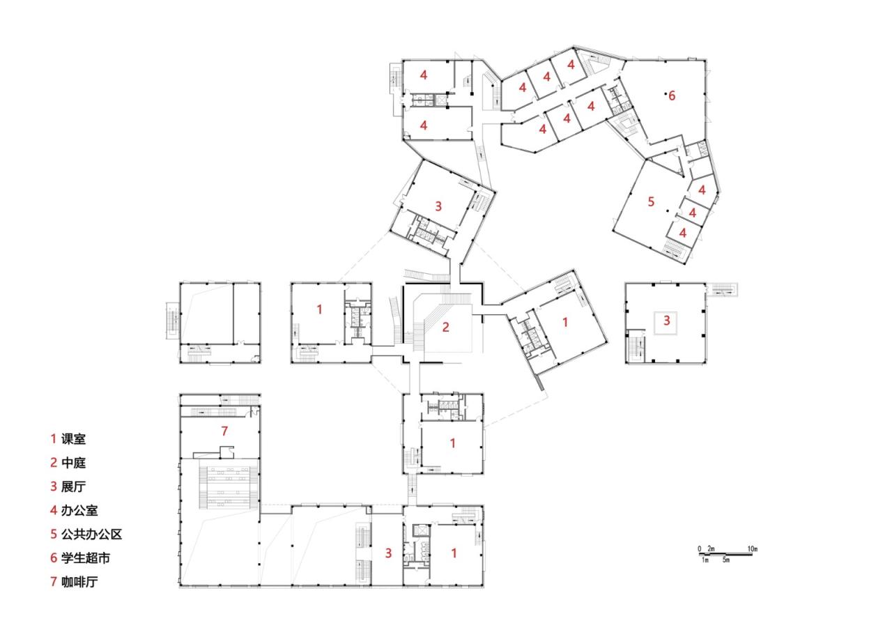 BIM建筑|北京师范大学珠海校区元白楼 / 清华大学建筑设计研究院 BIM建筑|北京师范大学珠海校区元白楼 / 清华大学建筑设计研究院