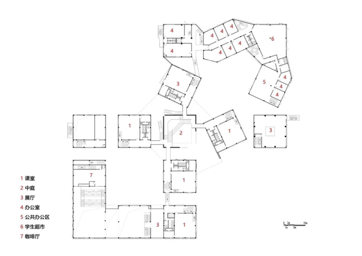 BIM建筑|北京师范大学珠海校区元白楼 / 清华大学建筑设计研究院