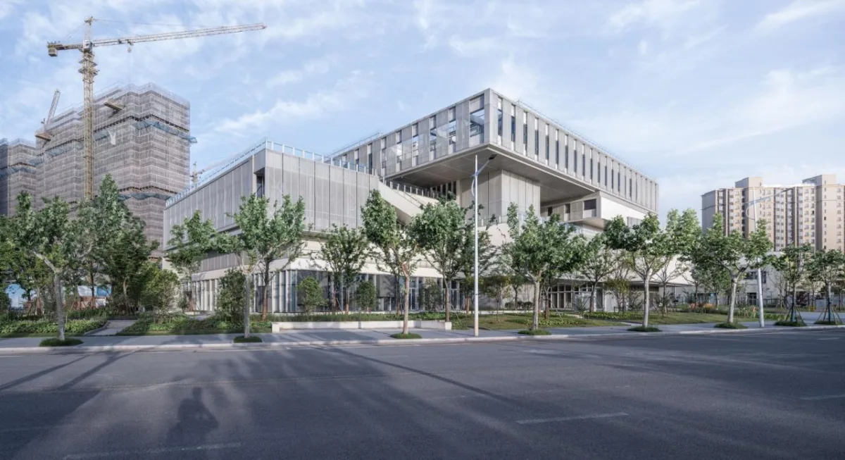 BIM建筑|靖江滨江新城长阳邻里中心 / 南大建筑钟华颖工作室