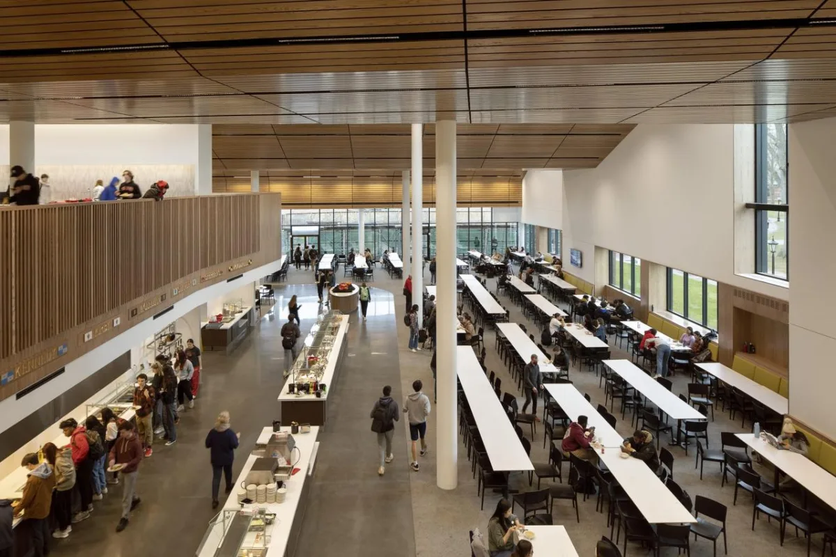 BIM建筑|劳伦斯维尔中学蔡崇信餐厅和体育活动综合楼 / Sasaki