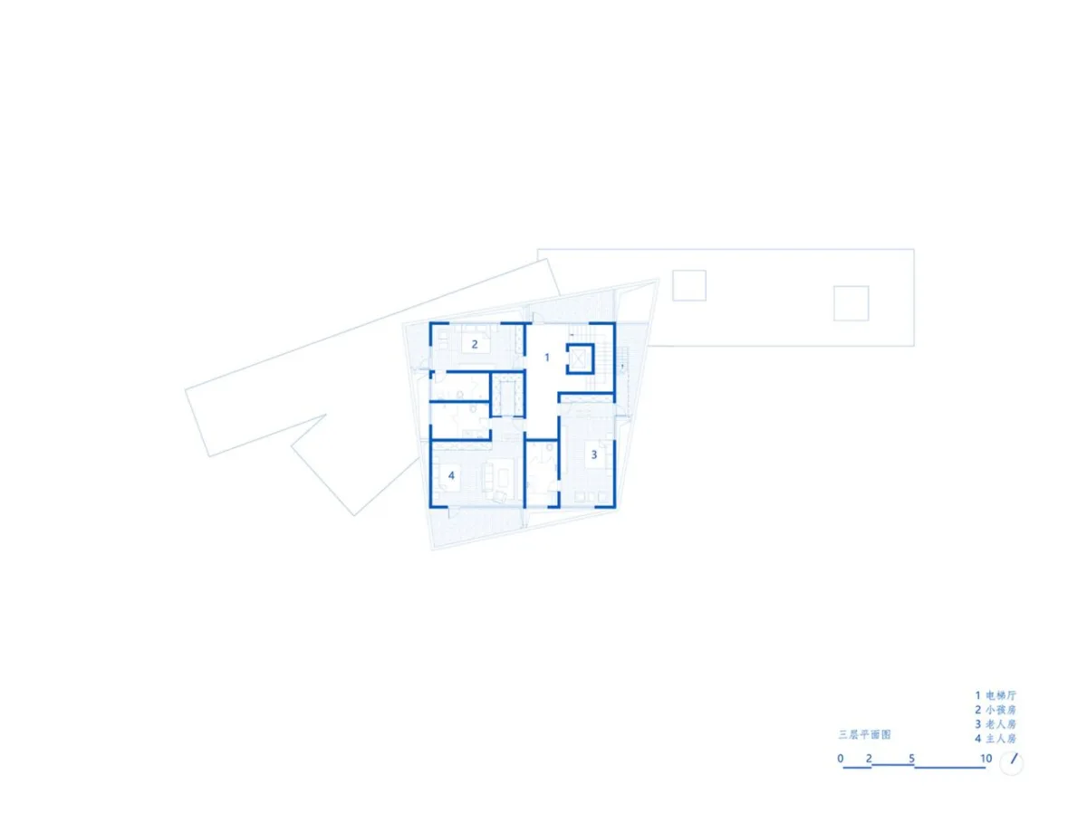 BIM建筑|石羊山壹号住宅 / 小写建筑事务所