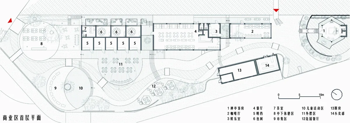 BIM建筑|水雲乡 / 莘野佚筑设计工作室