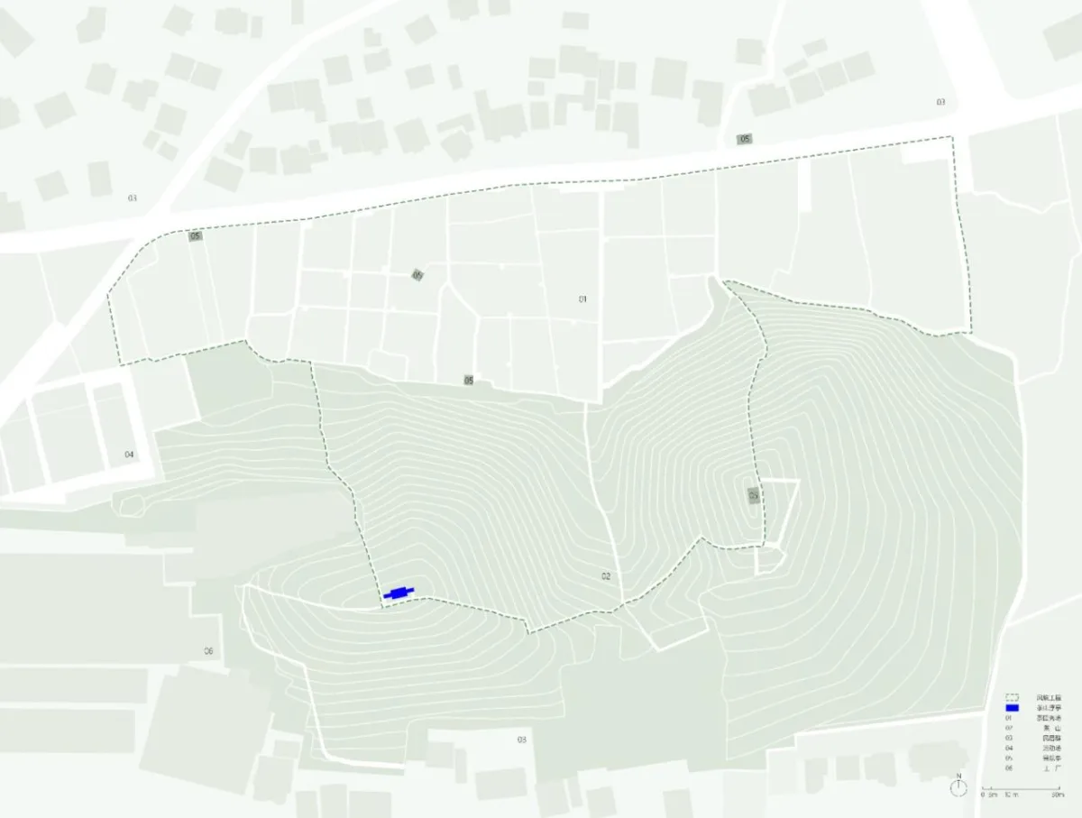 BIM建筑|长埭村艺术乡建系列-茶山浮亭 / 由牧建筑
