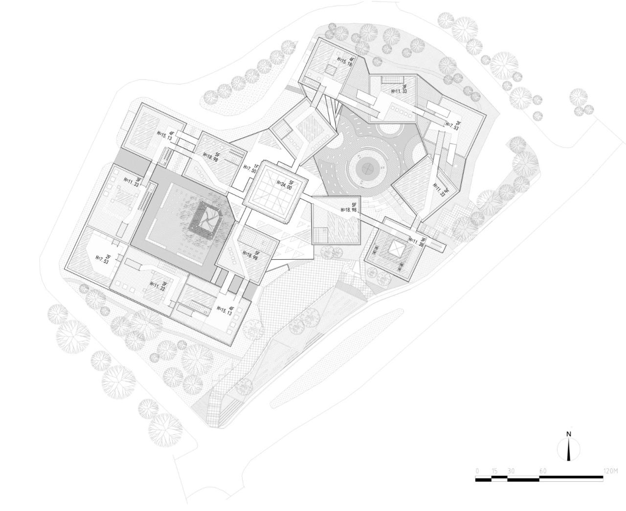 BIM建筑|北京师范大学珠海校区元白楼 / 清华大学建筑设计研究院 BIM建筑|北京师范大学珠海校区元白楼 / 清华大学建筑设计研究院