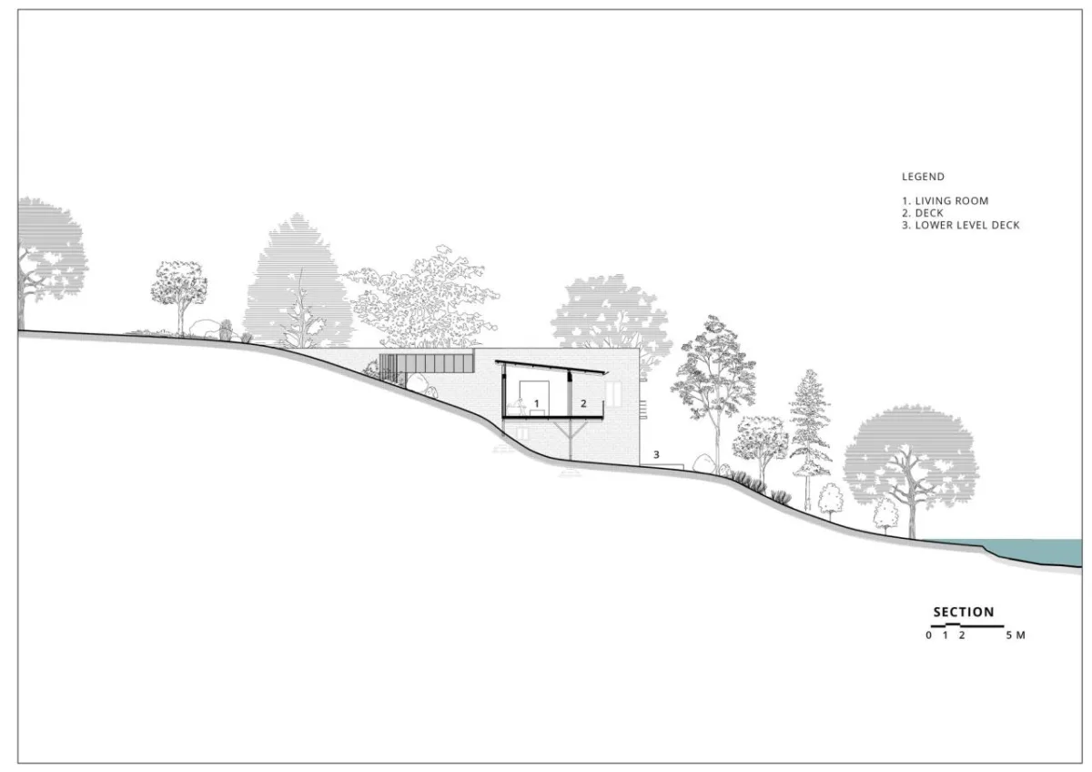BIM建筑|斜屋 / Red Brick Studio