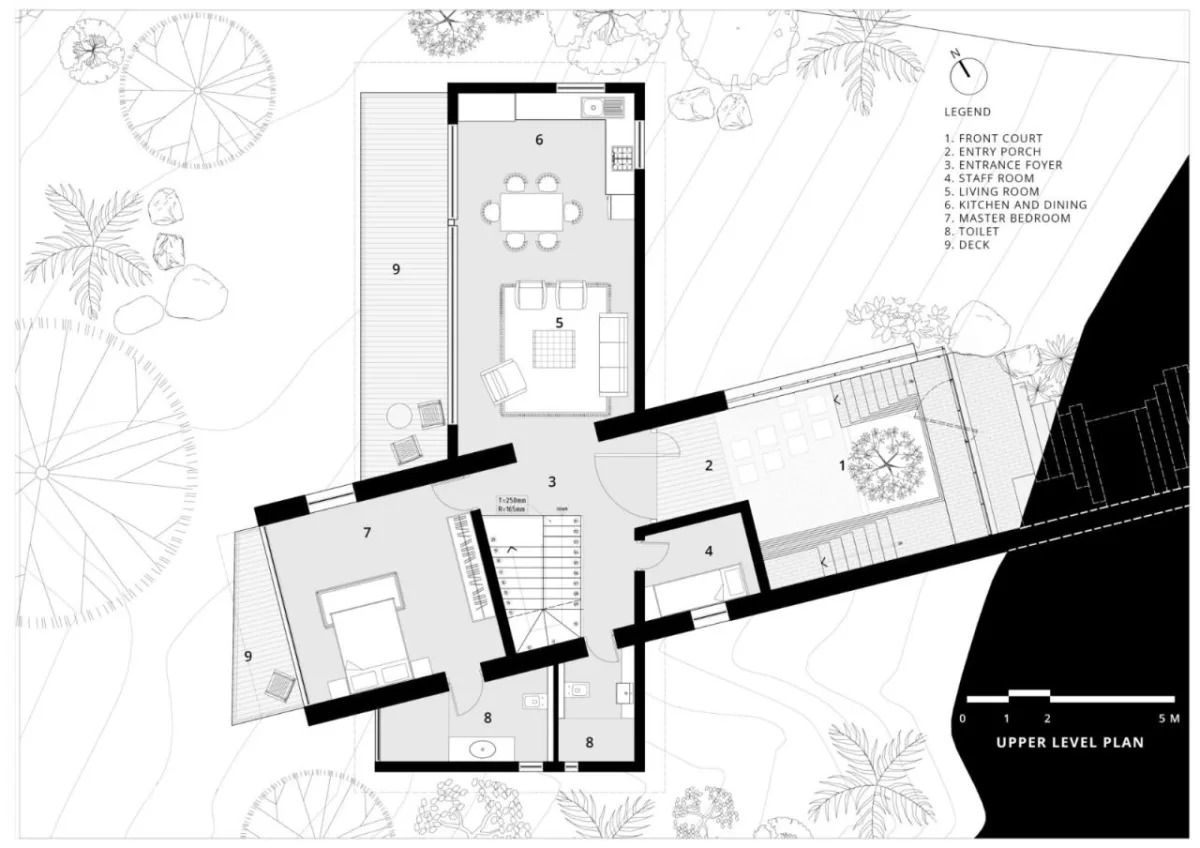 BIM建筑|斜屋 / Red Brick Studio